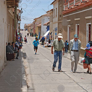 Tarabuco paved street