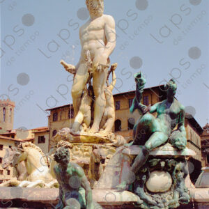 Fountain of Neptune in Piazza della Signoria