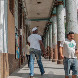Pedestrian alley, Havana, Cuba