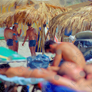 Torvaianica people, relax, summer, Italy